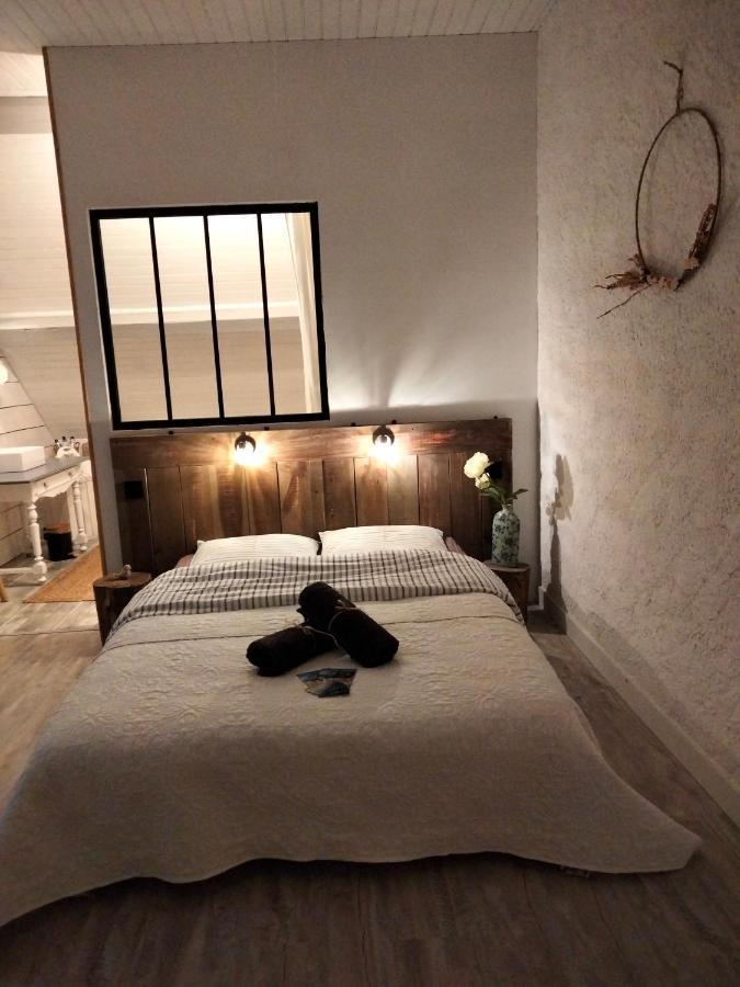 Chambre Telma 2 Pers Avec Piscine "Mon Lit Au Pre" Couples Ou Femmes Seulement Pontours Extérieur photo