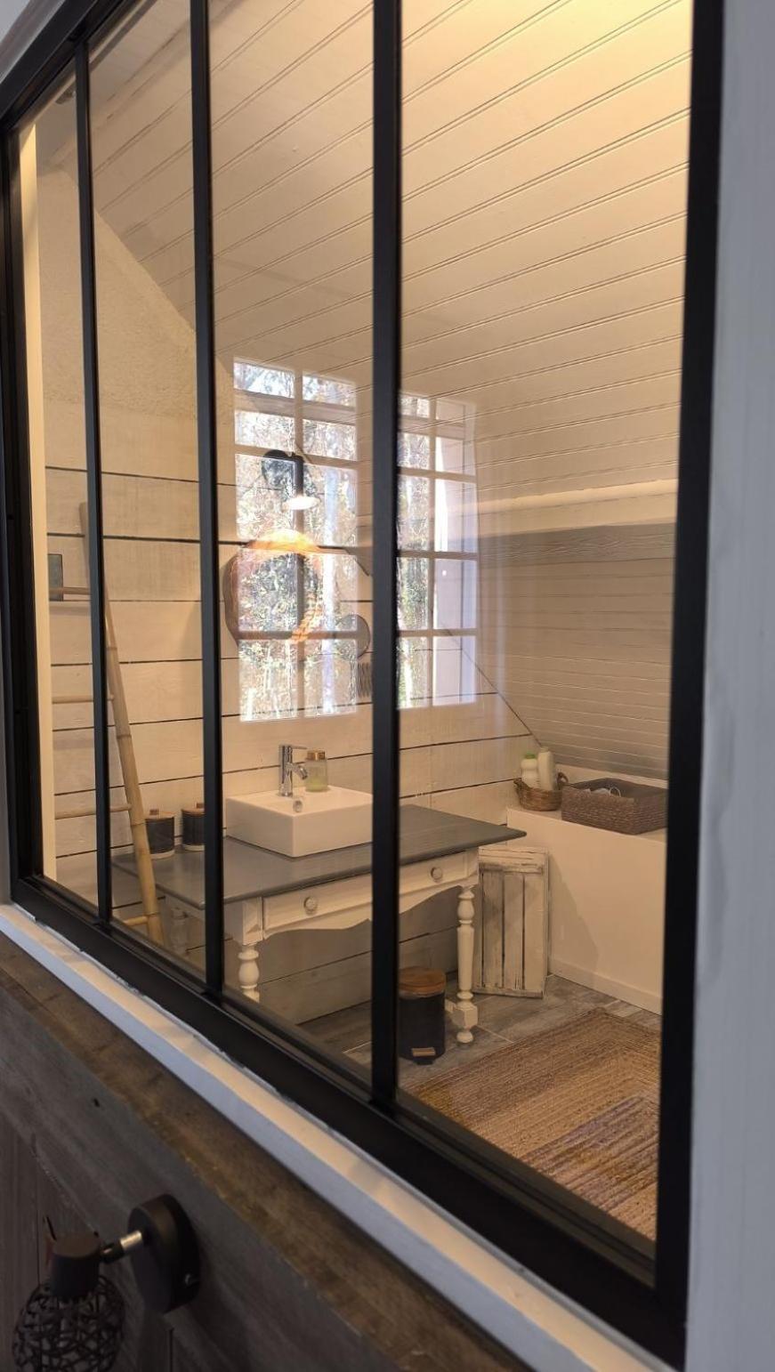 Chambre Telma 2 Pers Avec Piscine "Mon Lit Au Pre" Couples Ou Femmes Seulement Pontours Extérieur photo